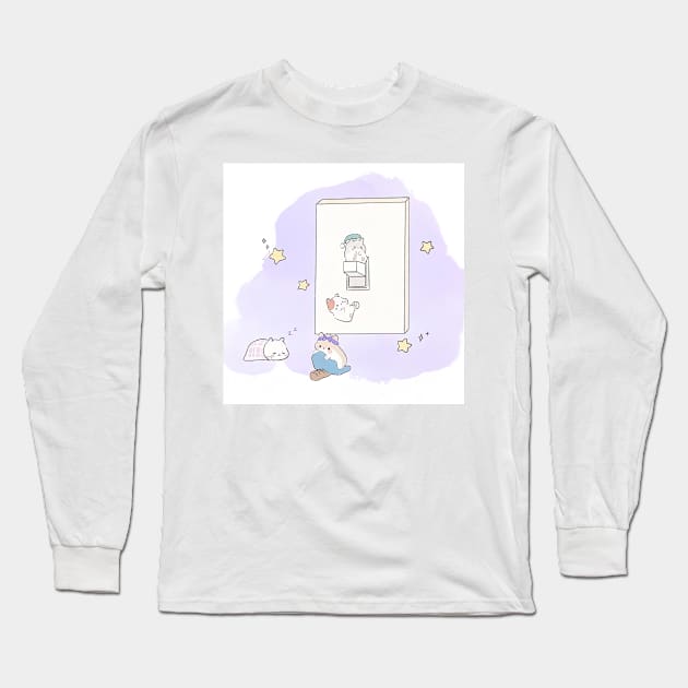 Little Hamsters Long Sleeve T-Shirt by Ayakama